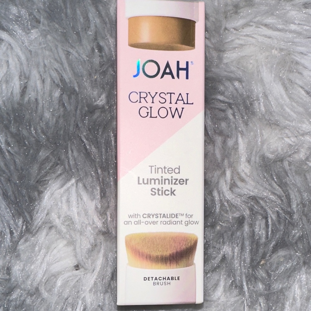 Joah Crystal Glow Tinted Luminizer Stick Natural Beige NEW